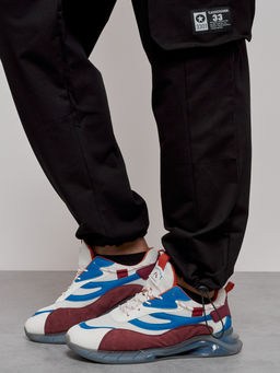 спортивные брюки 95%хлопок 5% эластан (двухслойная нить),Турция, черного цвета - Mtforce фото 15