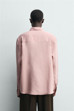 CAMISA FLUIDA RAYAS / Rosa - Zara фото 3