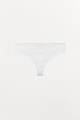POINTELLE BRIEFS WITH SATIN BOW - Zara фото 5