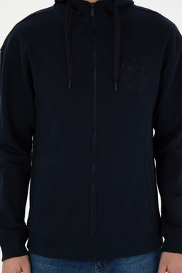 Мужской темно-синий вязаный кардиган Неожиданная скидка в корзине - U.s. polo assn фото 13
