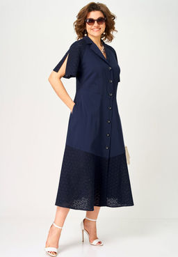 Платье EVA GRANT 7216 синий