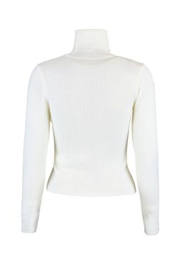 Ekru Basic Bal?kc? Yaka Triko Kazak TWOAW21KZ1279