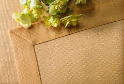 Арт. 13006/PВ/170/ОР, АРИСТОКРАТ, цвет оранжево-розовый, ТЕФЛОНОВАЯ ПРОПИТКА, ГОТОВЫЕ СКАТЕРТИ ширина 250 см x высота 150 см