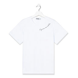 Футболка женская KAFTAN «С ума не сойди», белая, размер 40-42