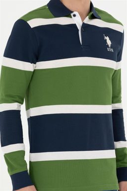Мужской зеленый свитшот Неожиданная скидка в корзине - U.s. polo assn фото 6