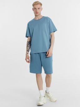 Футболка мужская в серо-голубом цвете серо -голубой 111877 - Mark formelle фото 2