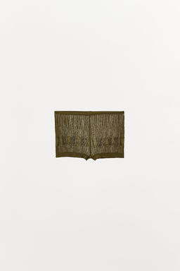 SHORTS PUNTO TEXTURA / Khaki - Zara фото 4