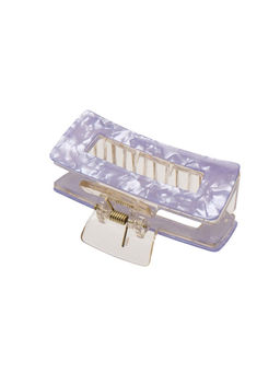 Краб для волос "Кимберли" прямой, 8х4 см, микс