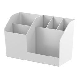 Цена за 1 шт. Подставка настольная пластиковая ErichKrause Submarine, Classic, белый