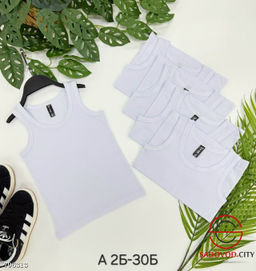 Майка для мальчика (белая)