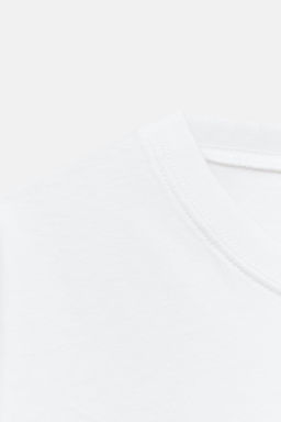 BASIC COTTON T-SHIRT - Zara фото 36