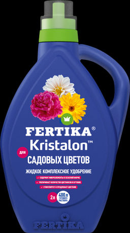 ФЕРТИКА Кристалон для садовых цветов 2 л