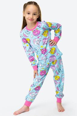 Хлопковая пижама для девочки Bonito