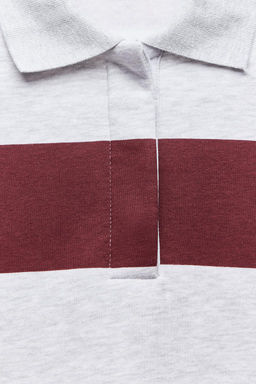 VARSITY POLO COLLAR SWEATSHIRT - Zara фото 8