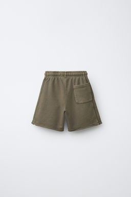 BERMUDA GARMENT DYE / Khaki - Zara фото 2
