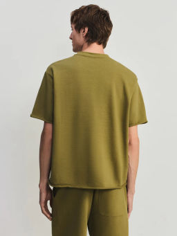 Футболка с необработанными краями ZR2605043406-13 / Zarina