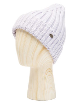 Шапка жен. шерсть+акр LB-BR55042 lilac