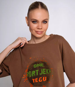 Футболка #БШ2257 (1), хаки