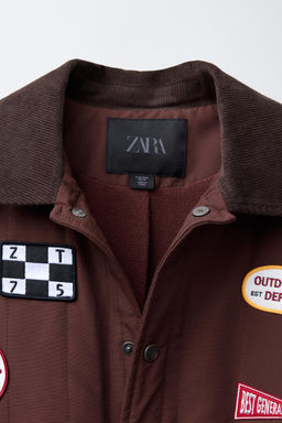PATCH PUFFER JACKET - Zara фото 5