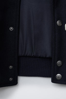 BOMBER JACKET WITH CHAMPION ® X ZARA PATCHES  фото 7
