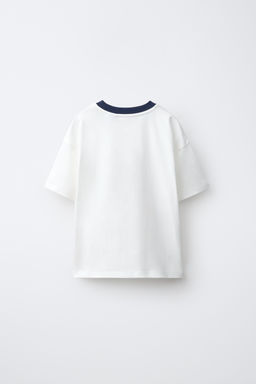 CAMISETA ESTAMPADAO CAPYFUN VARSITY / Blanco - Zara фото 2