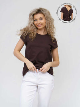 Футболка с пуговками - Барболета фото 76