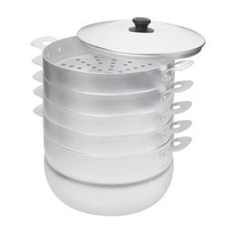 Мантоварка алюмин. 6л, 4сетки (Б.Калитва) (180640)