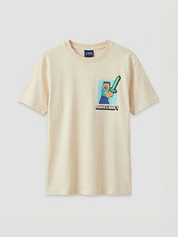 Minecraft Bask?l? Erkek ?ocuk Ti??rt ve ?ort