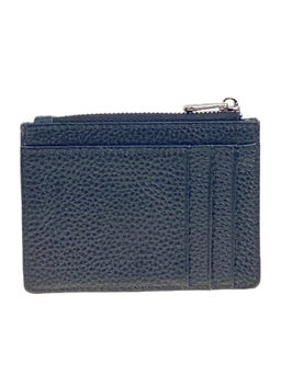 Картхолдер женский из натуральной кожи для пластиковых карт, цвет черный - Greta фото 2