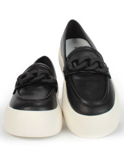 03-DJ35-2 BLACK Полуботинки женские (натуральная кожа)