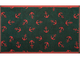 Полотенце махровое 6с104.411ж1 Якоря(т.зеленый1) 67х40см