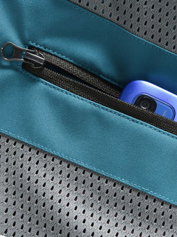 Парка женская софтшелл виндстоппер удлинённая с капюшоном бирюзового цвета 9614_1Br