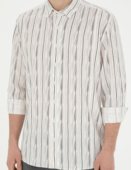 Рубашка Pierre Cardin Slim Fit черная