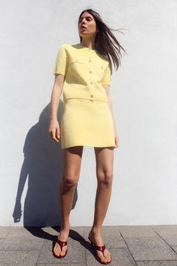 KNIT MINI SKIRT - Zara фото 2