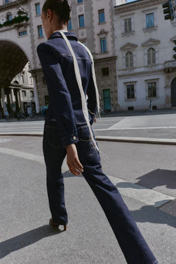 Z1975 FITTED DENIM SHIRT - Zara фото 3