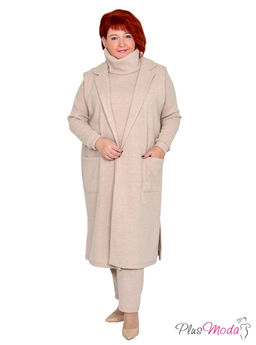 Жилет Модель №1433 размеры 44-84 - Plusmoda фото 4