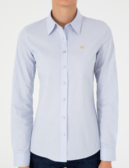 A__k Mavi Slim Fit Uzun Kollu G_mlek - Pierre cardin фото 6