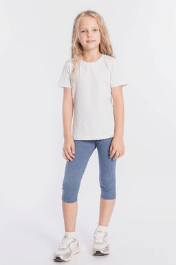 Велосипедки с лайкрой М21418Лб Белый