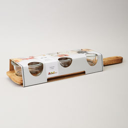 МЕНАЖНИЦА 3-Х СЕКЦИОННАЯ НА ДЕРЕВЯННОЙ ПОДСТАВКЕ 230 МЛ - Lefard фото 3