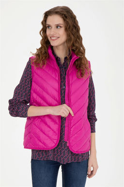 Женский фиолетовый жилет