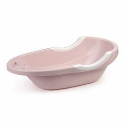 Ванна детская большая "Малышок" (розовый) (уп.5) М1687