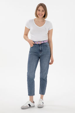 Kad_n Beyaz Basic Ti__rt Sepette S_rpriz _ndirim - U.s. polo assn фото 4