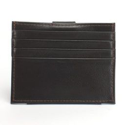 Визитница-кардхолдер Croco-ВК-206 н/к, 1отд, 12карм, коричневый матовый (5) 238505  фото 2