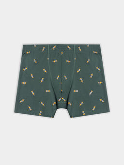 Цена за 2 штуки! Трусы мужские боксеры удлиненные зеленые - Mark formelle фото 7