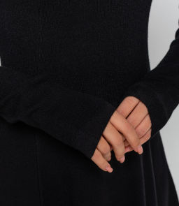 Платье #КТ04227, чёрный