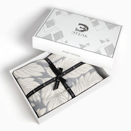 Покрывало хлопковое Этель Листопад 180х2405 см, цвет синий, 100%хлопок, 300гр/м2  фото 6