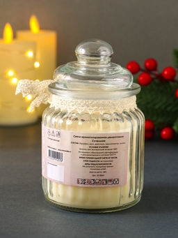 Ароматическая свеча в банке Сочельник, 45 ч