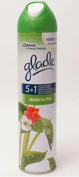 ГЛЕЙД освежитель-аэрозоль 300мл Свежесть утра