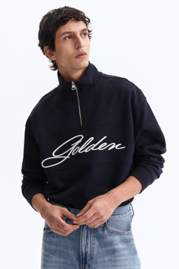 Sudadera con media cremallera Relaxed Fit - H&m фото 5