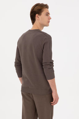 Erkek Vizon Sweatshirt Sepette S_rpriz _ndirim - U.s. polo assn фото 12